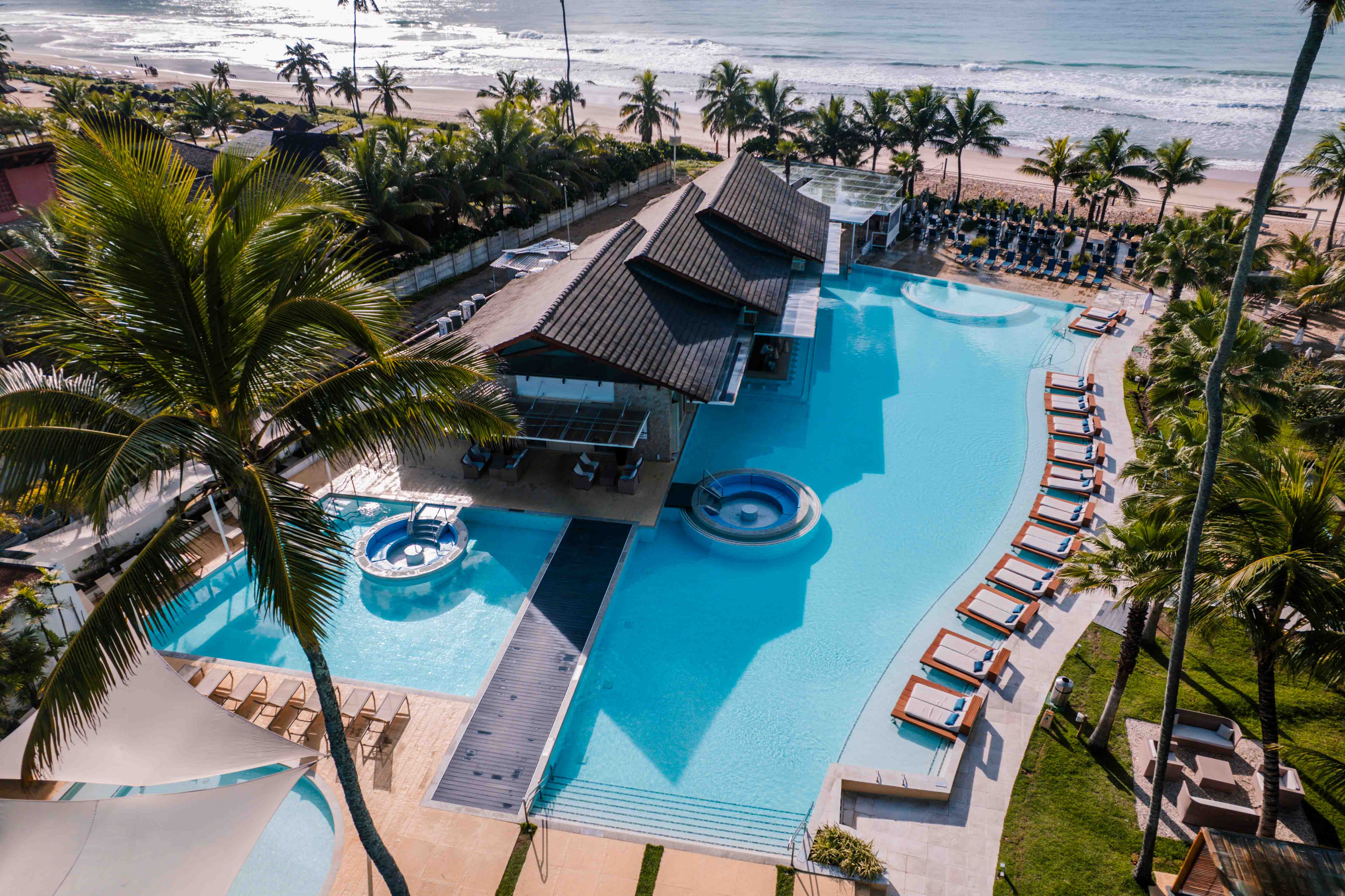 Estrutura do The Westin Porto de Galinhas, na Praia do Cupe